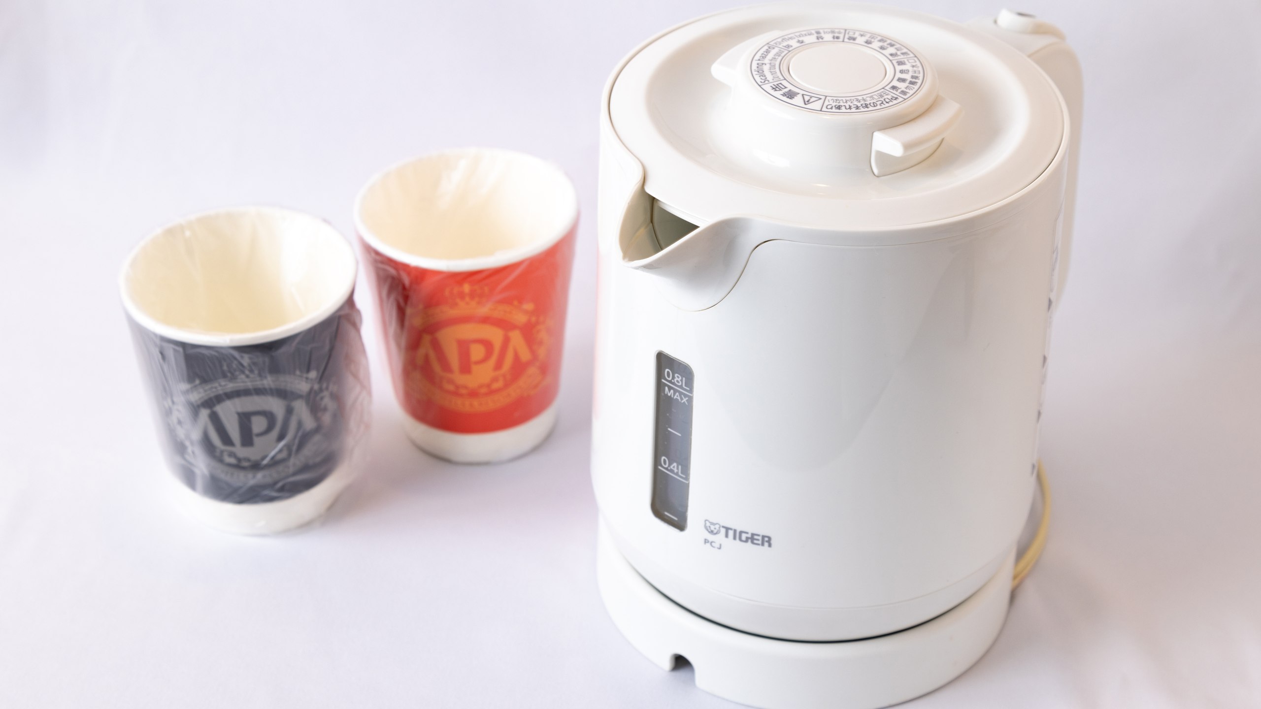 【ケトル・紙コップ】