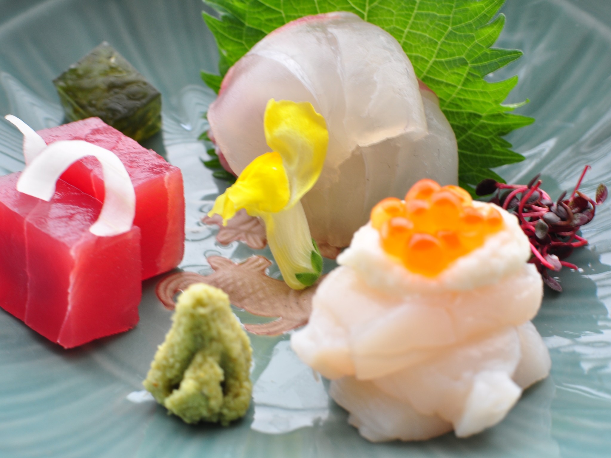 游月山荘ビュッフェ　メインお造り