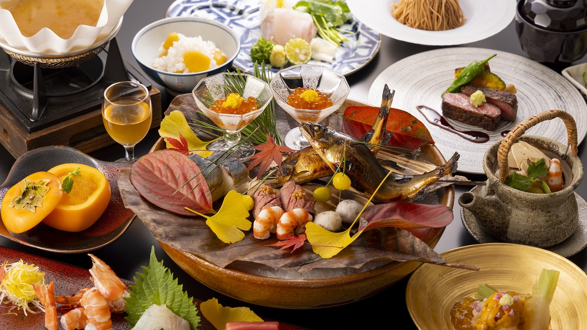 【日本料理（和食）】地元食材と季節を感じる美食を堪能♪