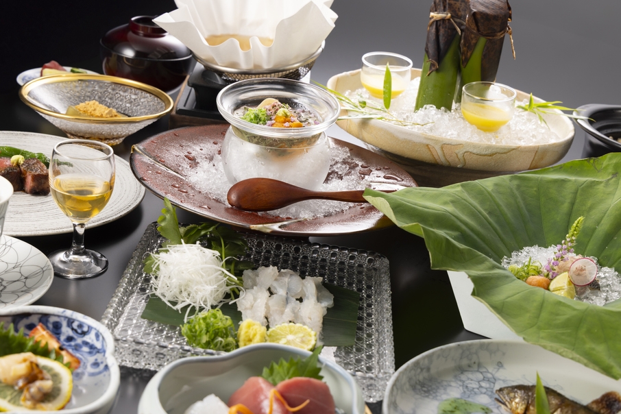 【さき楽30・日本料理（和食）】＜館内利用券1000円付＞地元食材と季節を感じる美食を堪能♪