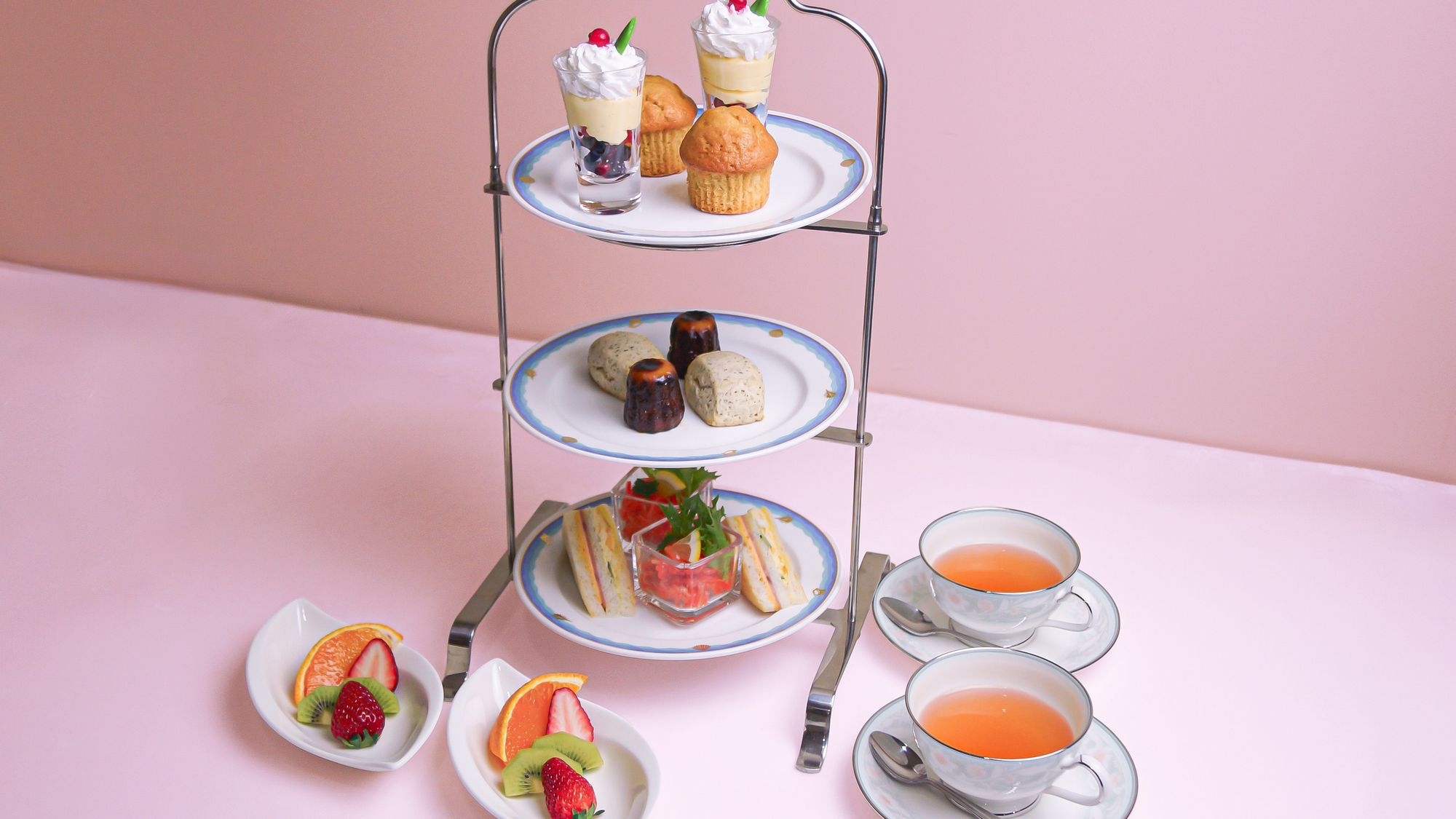 ★期間限定★＜ビュッフェ＞室数限定☆白浜で季節のアフタヌーンティーを満喫する優雅なひととき♪