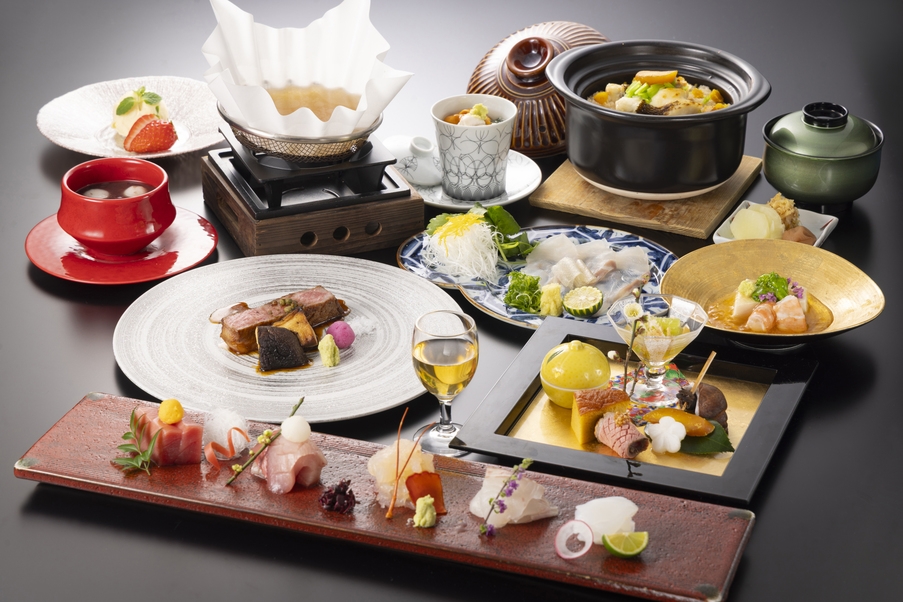 【楽天スーパーSALE】【日本料理（和食）】地元食材と季節を感じる美食を堪能♪