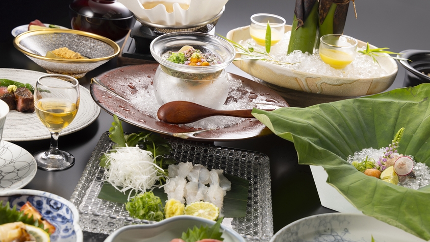 ＜日本料理＞50代以上の方に大人気★少量美食会席で白浜の幸を堪能する食体験