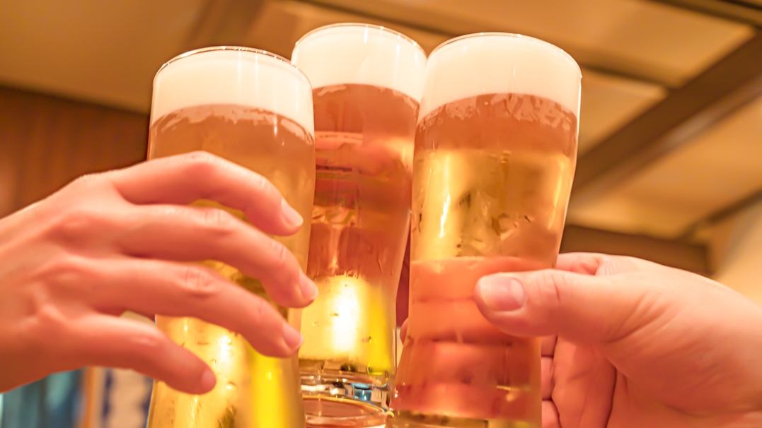 ＜ビュッフェ＞★60分生ビール飲み放題付★限界突破のお得プラン