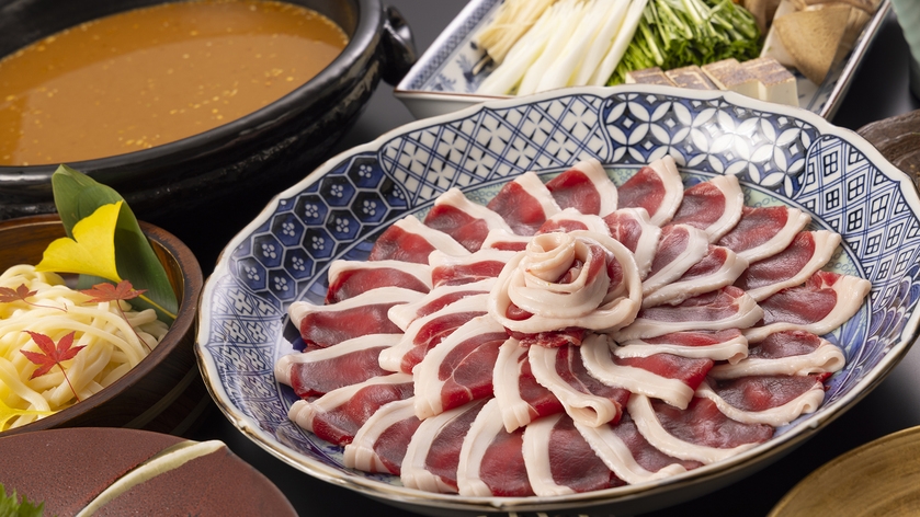 【日本料理「神島」】和歌山県産猪肉味噌すき会席＜季節の食体験＞