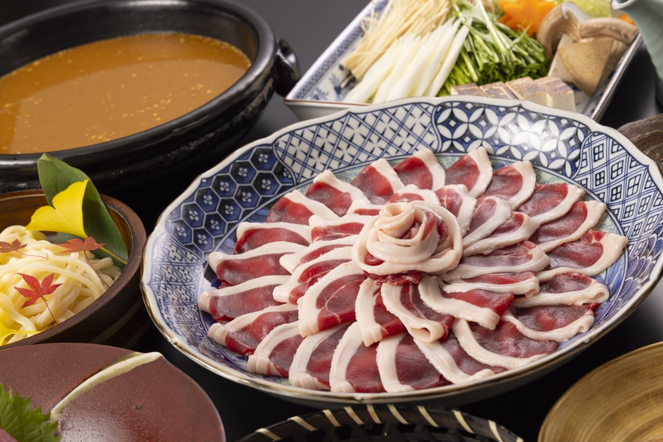 【日本料理「神島」】和歌山県産猪肉味噌すき会席＜季節の食体験＞