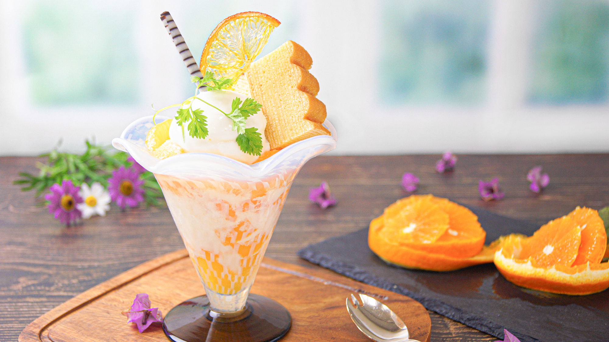 期間限定ラウンジスイーツ『プランタンパルフェ』※イメージ