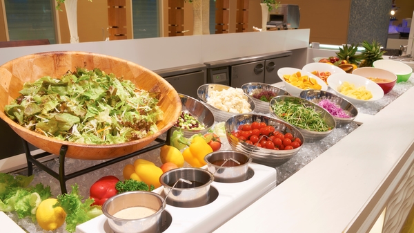 朝食ビュッフェ