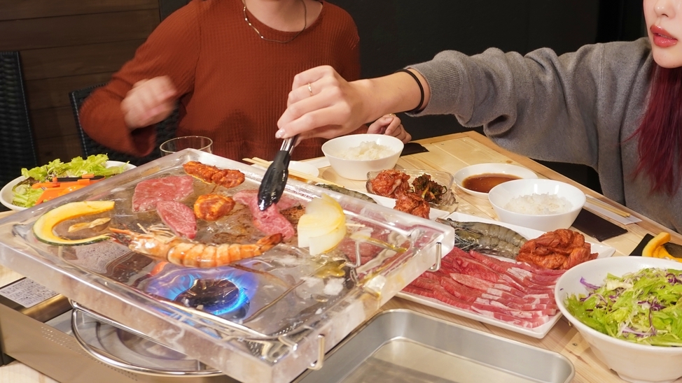 【夕食付】旨味を堪能する焼肉ディナー＆ステイ（2）（タラソ）