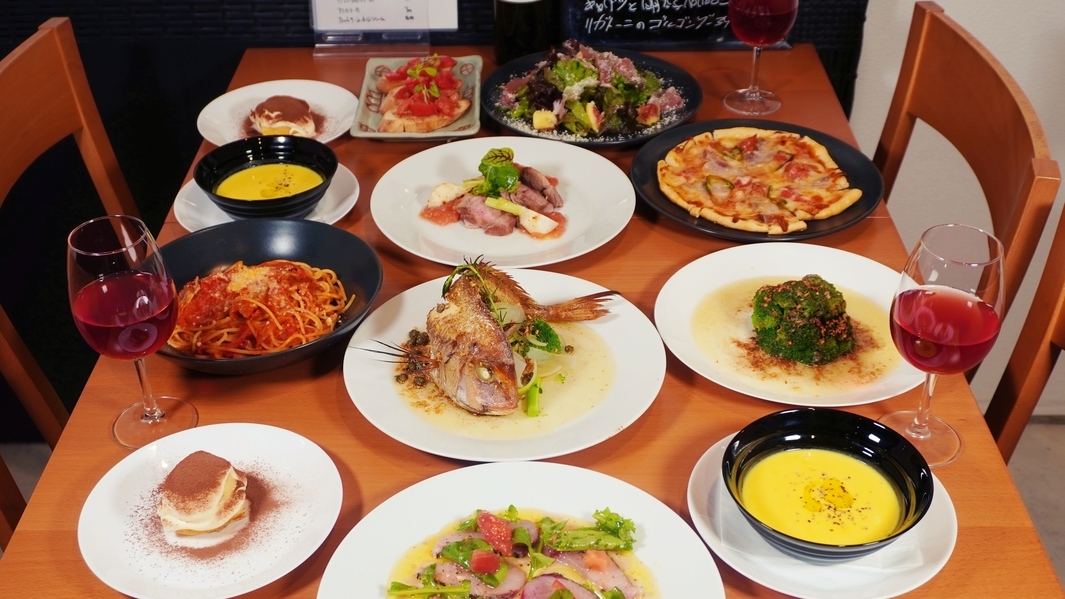 【夕食付】〜糸島の旬を味わう〜イタリアンディナー＆ステイ（2）（ZERO）