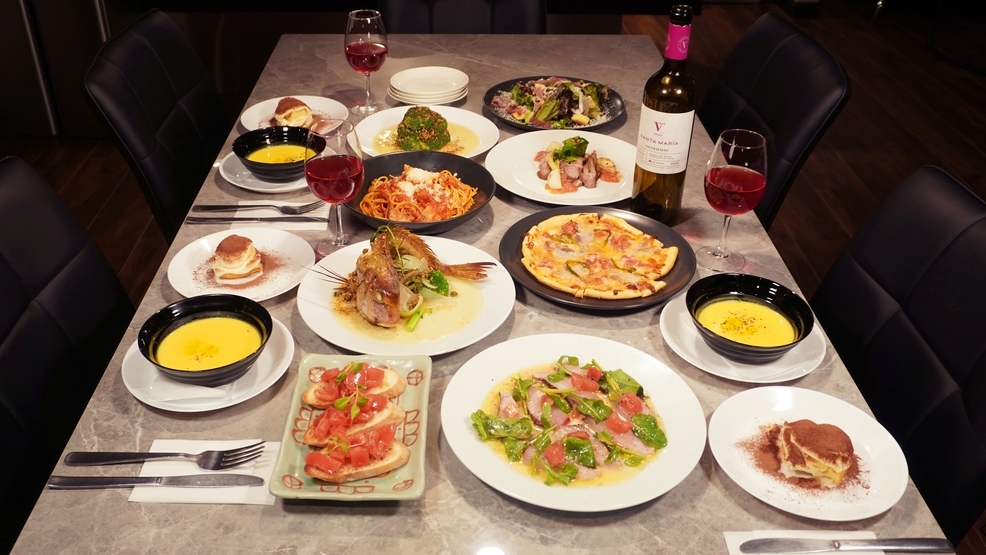 【夕食付】〜糸島の旬を味わう〜イタリアンディナー＆ステイ（2）（タラソ）