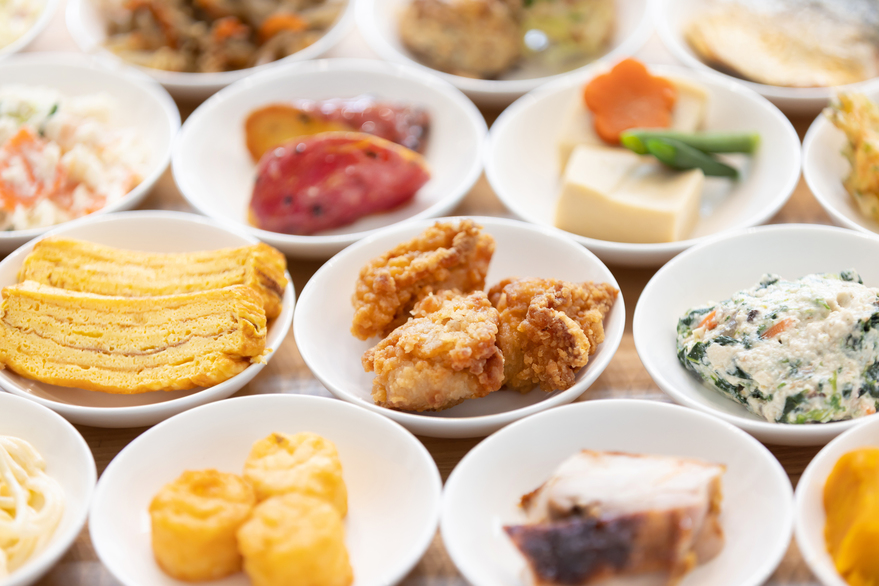 【2食付プラン】★ボリューム満点！！日替わりメニューを堪能 ♪★ (通年）