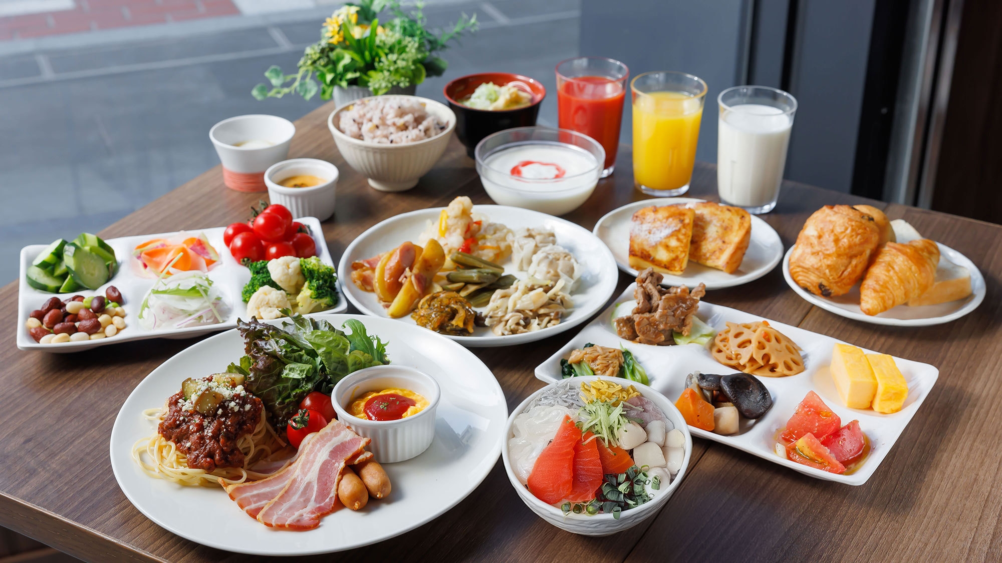 【さき楽75】早めのご予約でお得！和洋60種の朝食ビュッフェ★最上階には癒しの天空露天風呂／朝食付