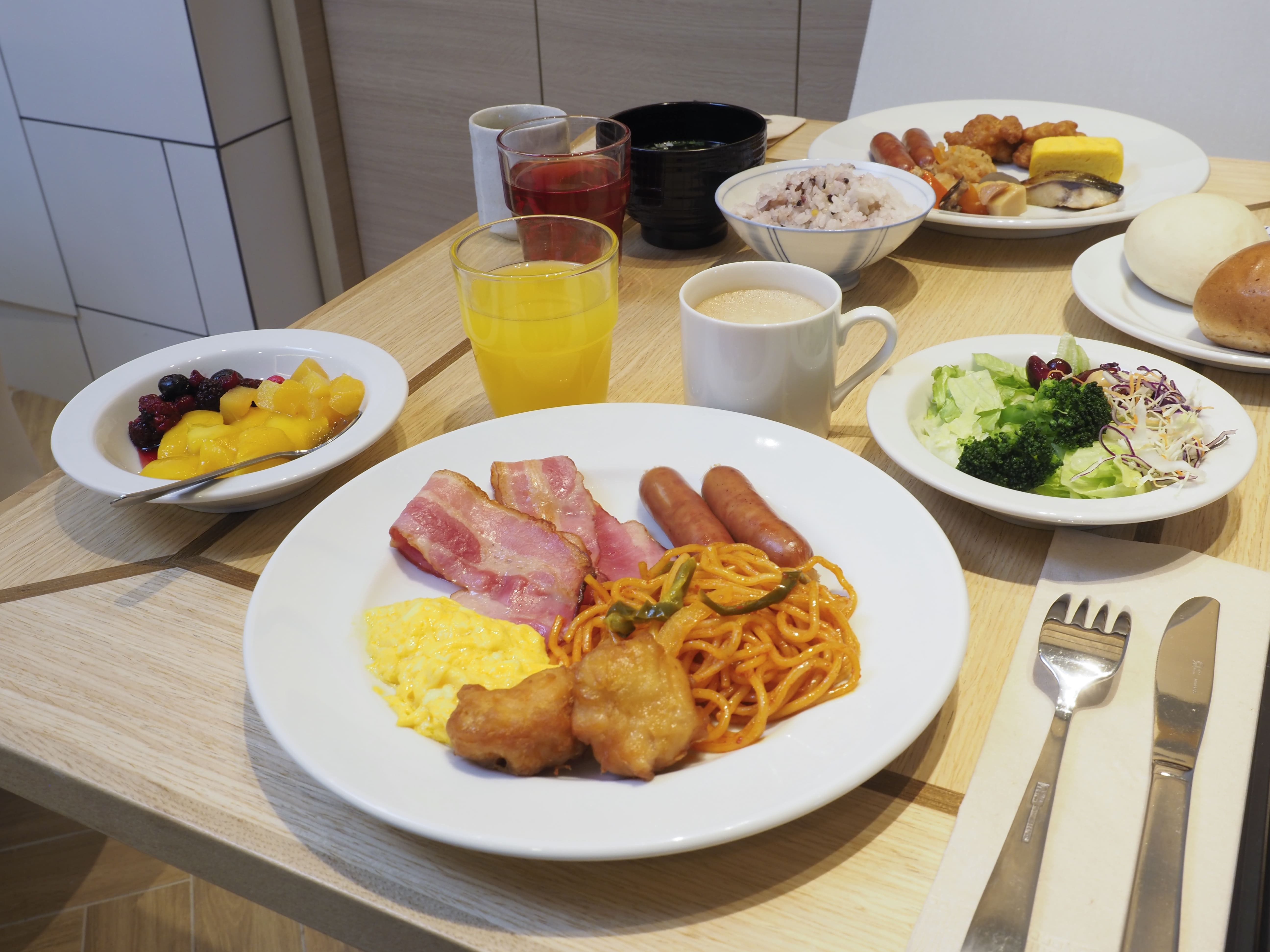 朝食ビュッフェ（和洋）