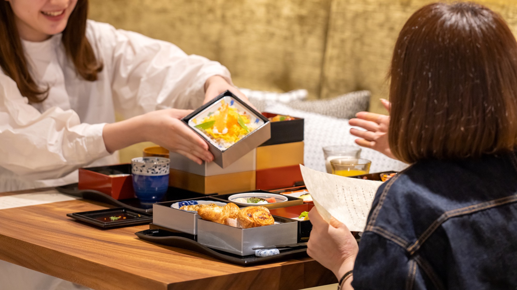 食材だけでなく、食器にもこだわった彩り鮮やかな京都ならではの朝食をお楽しみください。