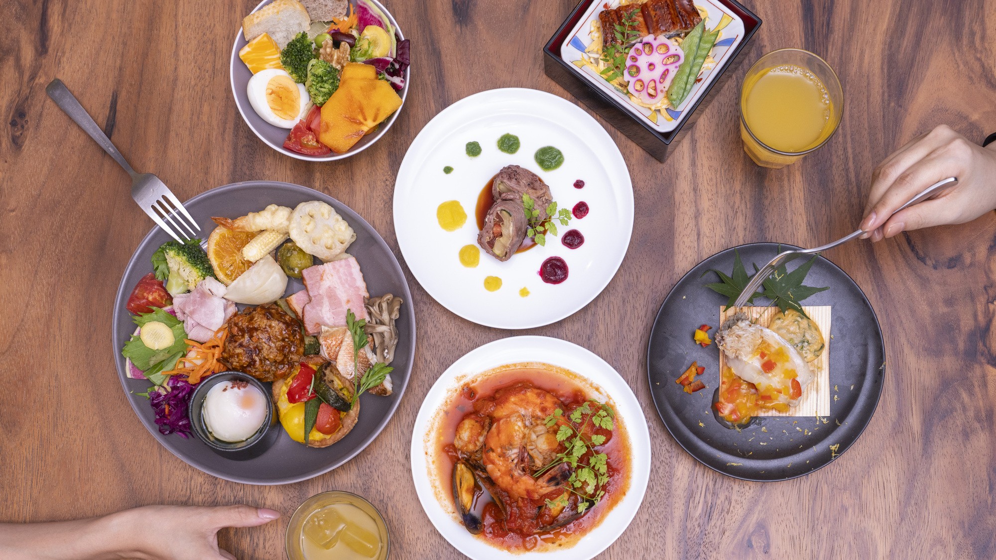 朝食ブッフェ