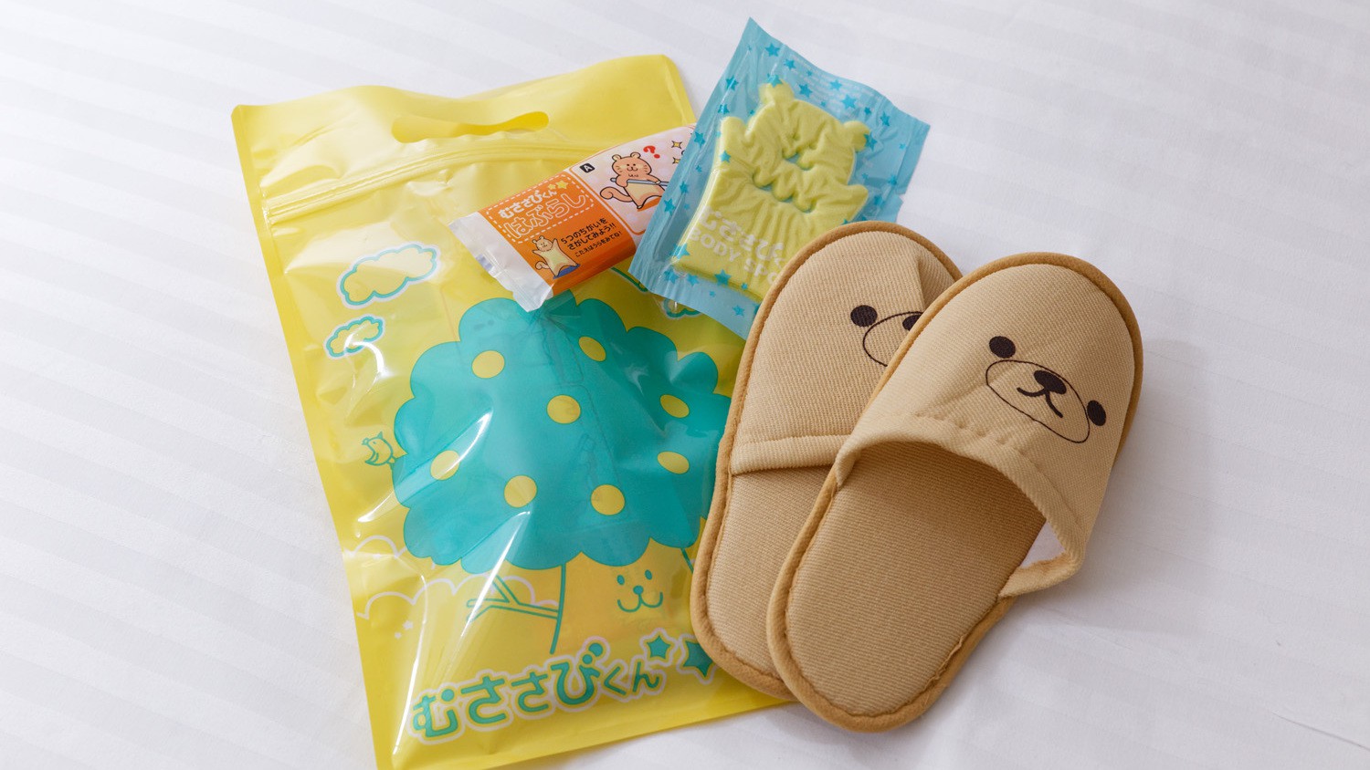 添い寝のおこさまにフロントでプレゼント♪※写真はイメージです