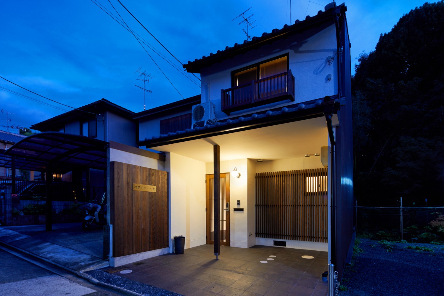 【自炊可能 / 3泊】清水寺近くの綺麗な京町家を一棟貸し切り 露天風呂、