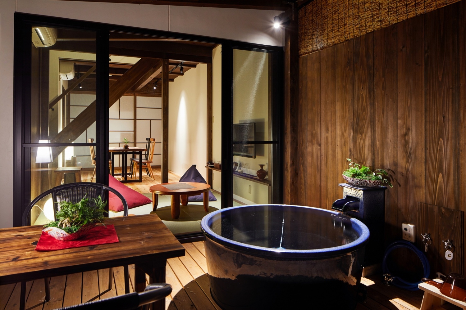 【自炊可能 / 2泊】清水寺近くの綺麗な京町家を一棟貸し切り 露天風呂、