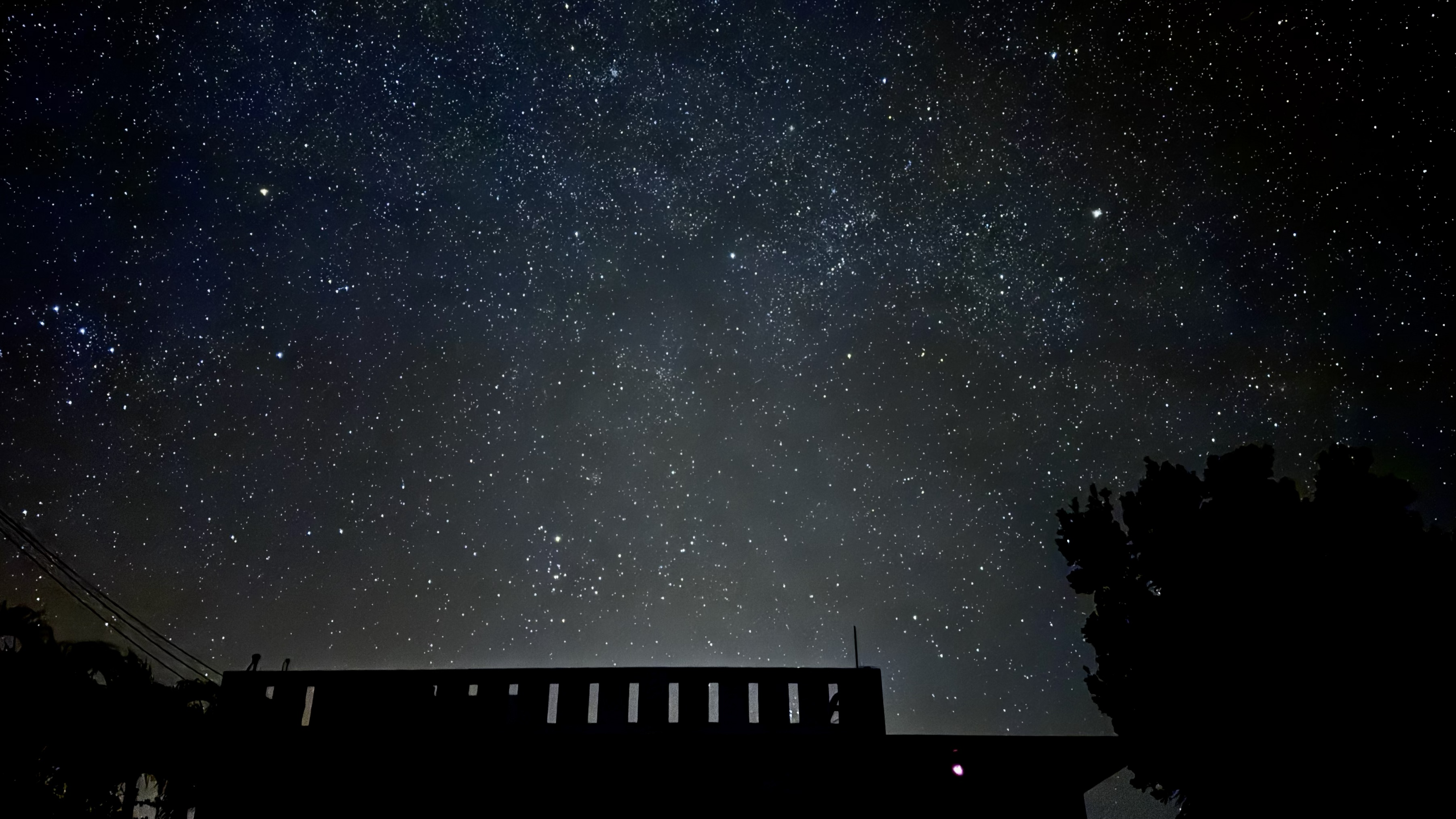 当館からの星空
