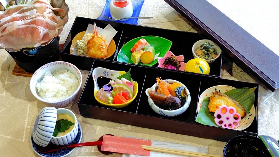 【スタンダード】素朴な田舎のおもてなし料理と名湯で温泉三昧！