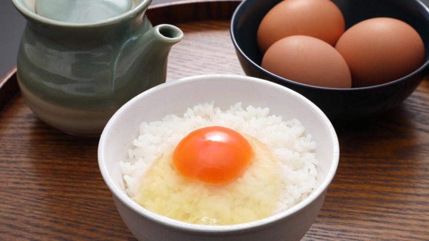 【ホリデーブレックファスト】信州産新鮮卵の卵かけごはん