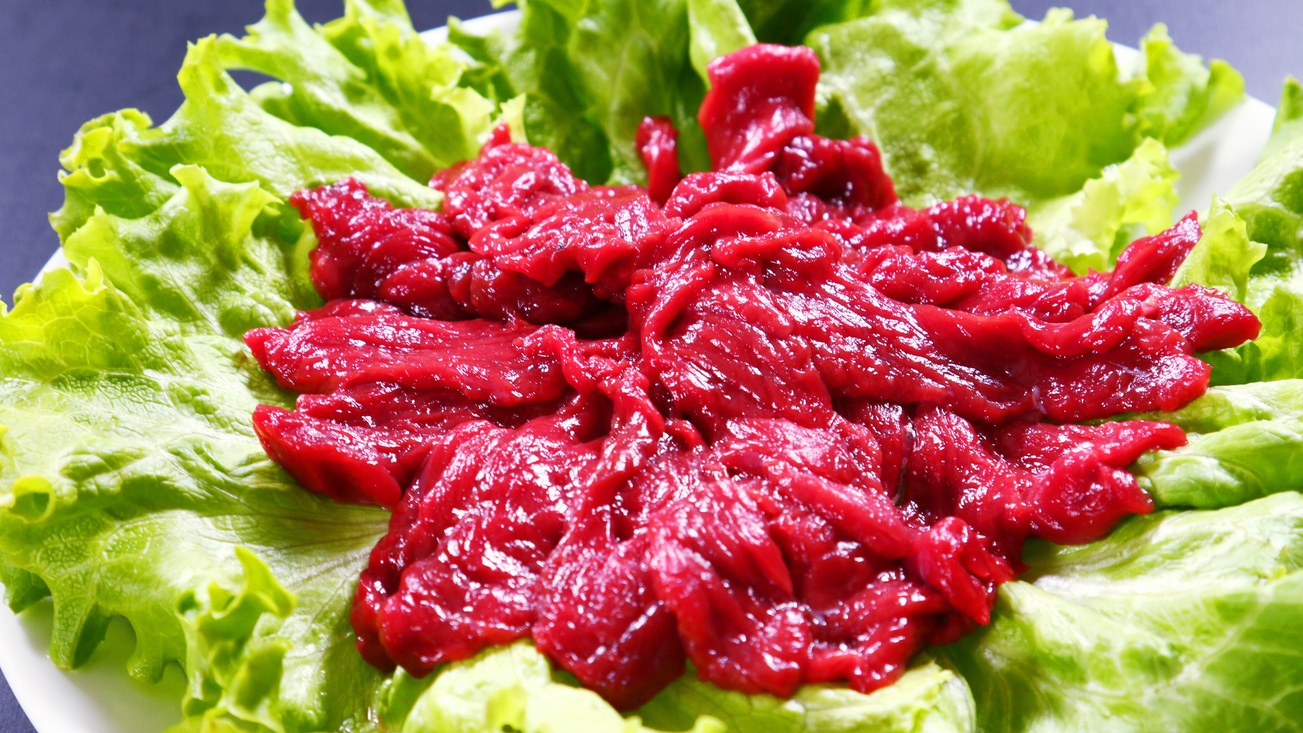 【夕食付◆グレードアップ】自家製野菜や自家製ハーブを使った料理と馬肉を使った料理の贅沢プラン！