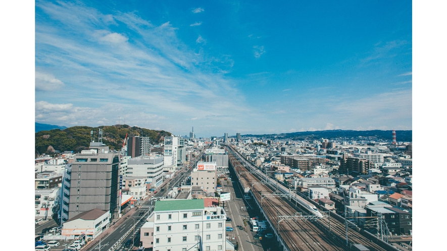 客室からの景色