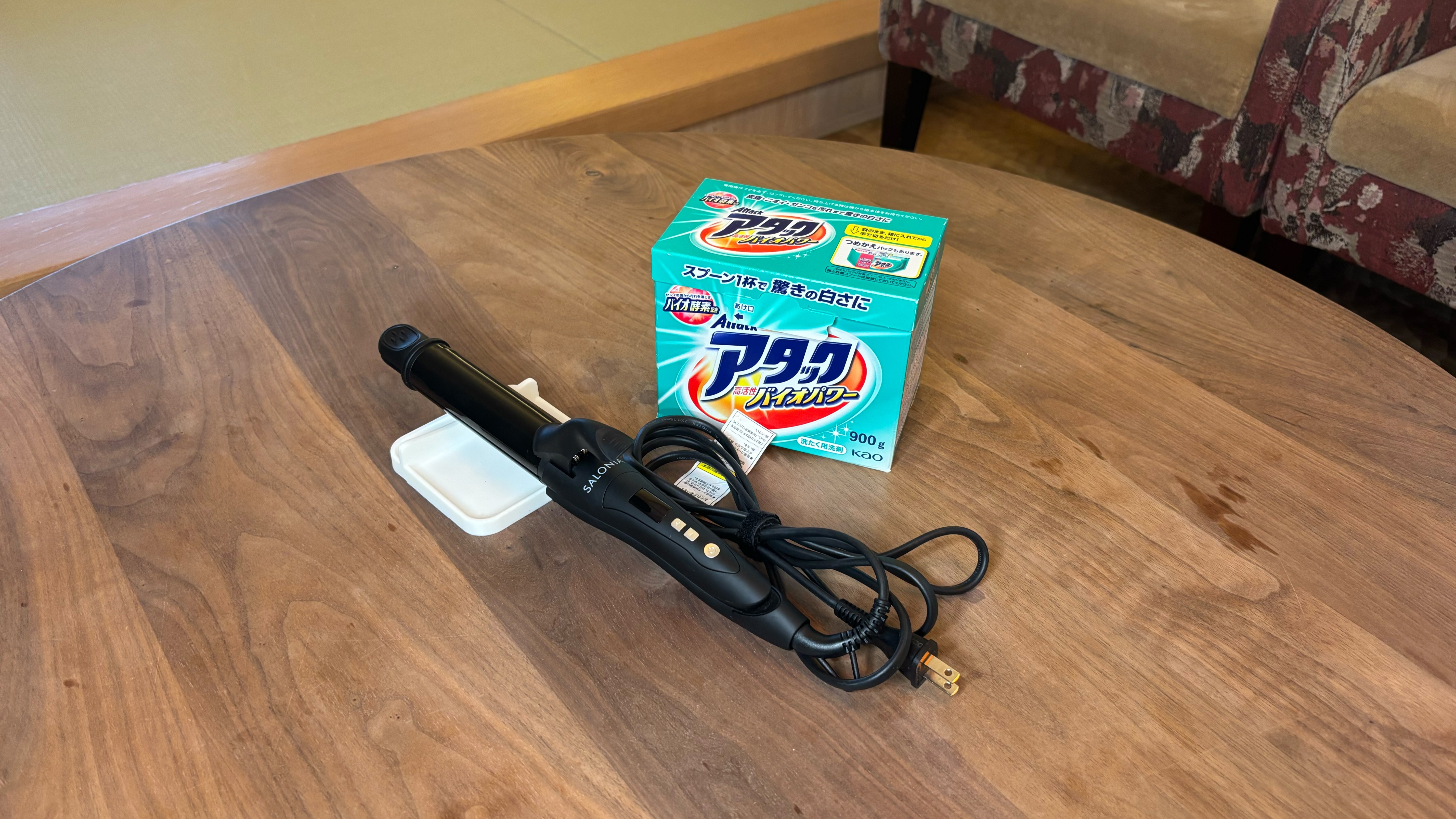 洗濯洗剤＆ヘアアイロン