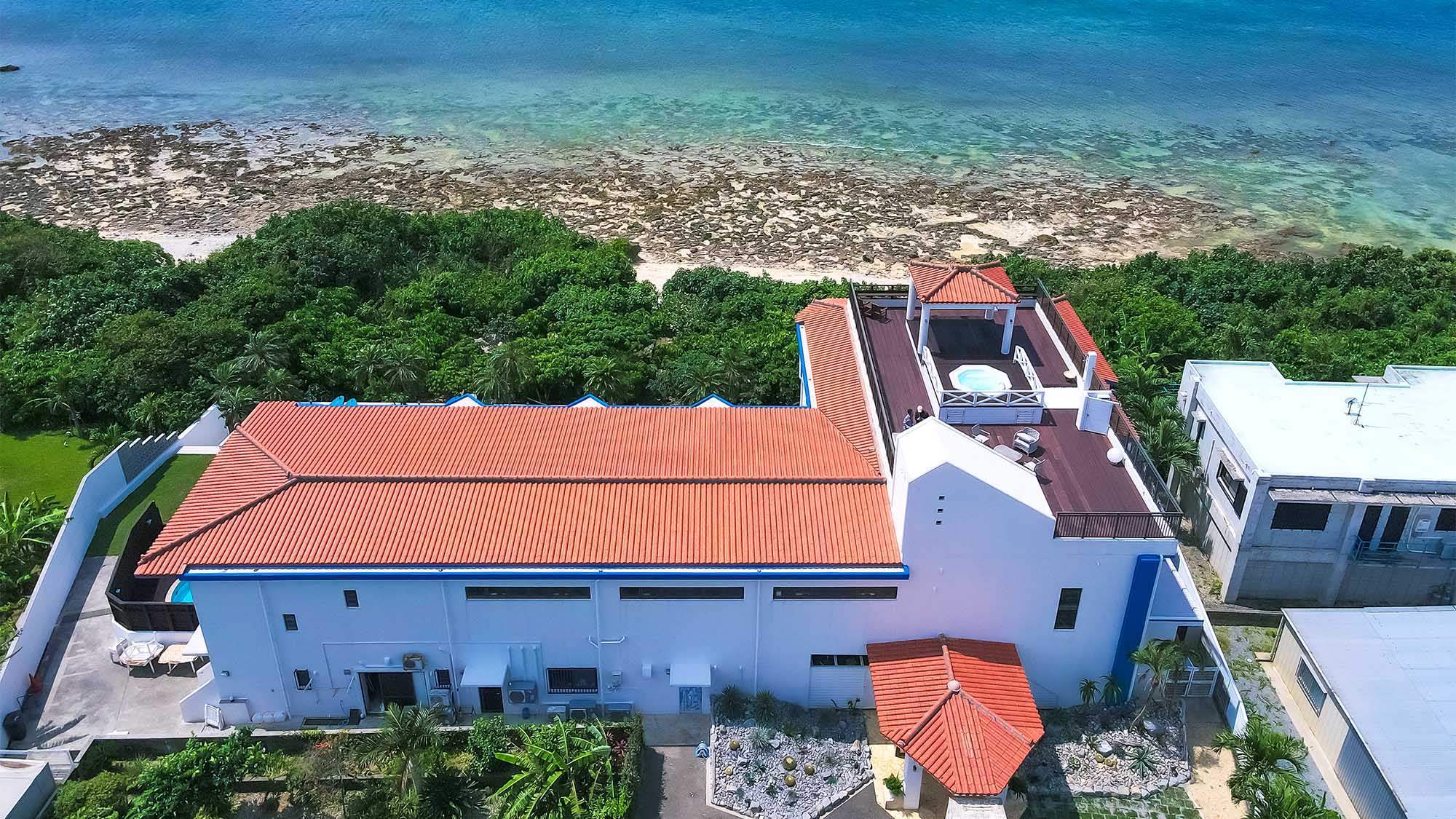 ・遮るものがない圧巻のオーシャンビュー