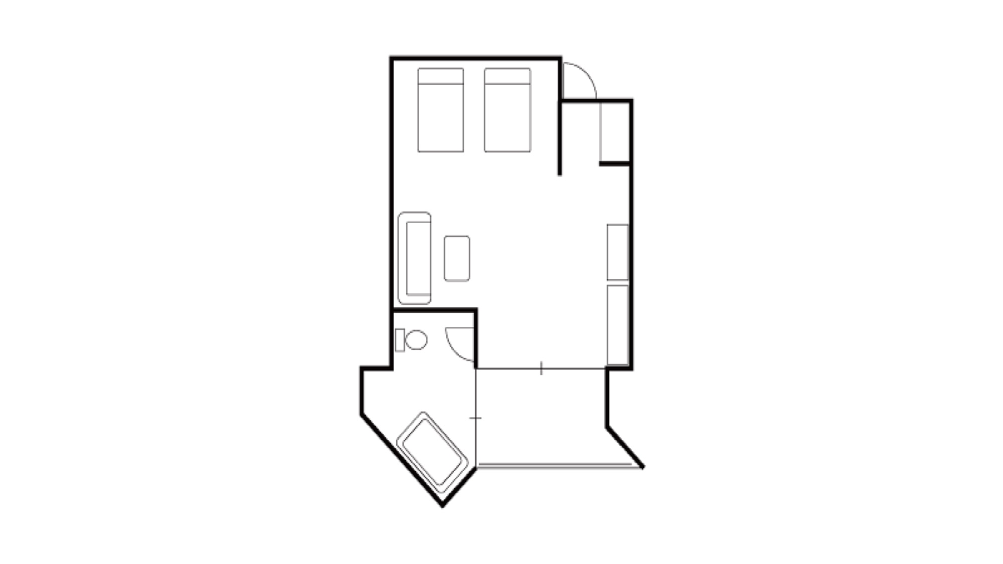 ・ツイン　見取り図