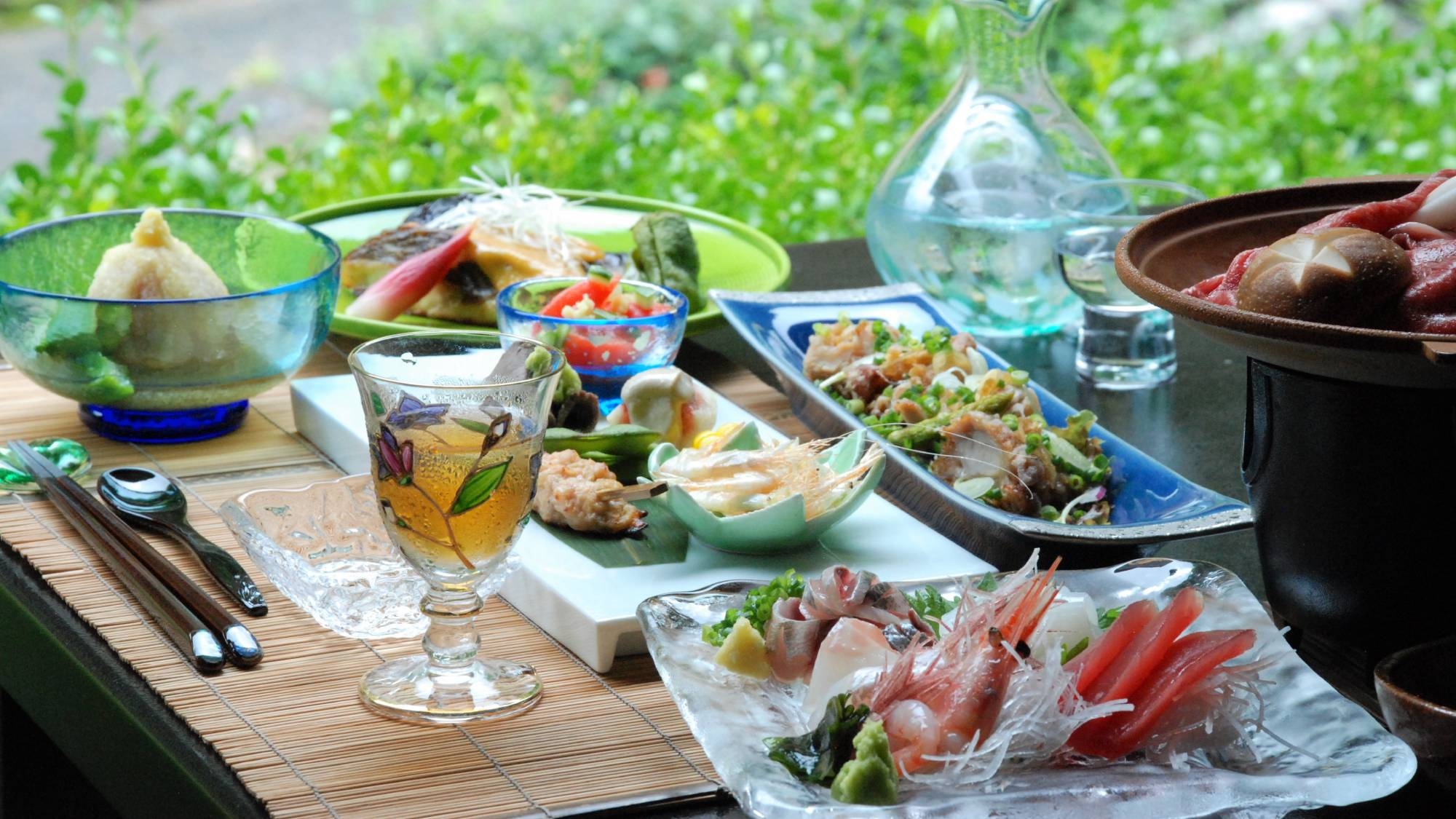 【楽天月末セール】夕食は地元食材をふんだんに盛り込んだ創作料理〜茶畑を望む1日2組様限定宿〜／二食付