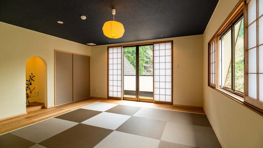 ・【客室（hoshiyama）】足をのばしてゆっくりとお寛ぎください