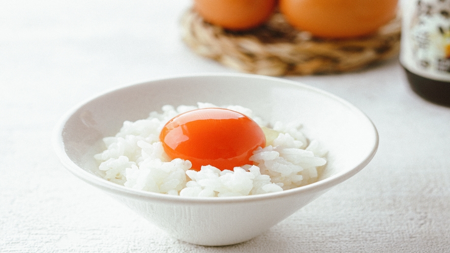 ◆朝食　赤玉子※仕入れ状況によってメニュー内容が変更される場合がございます。