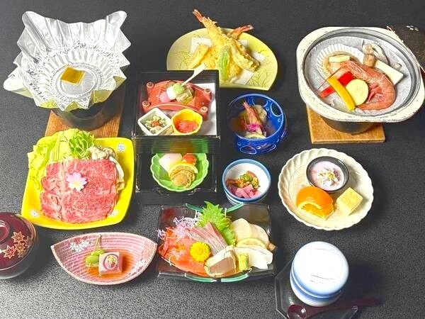 温泉とお料理を満喫♪「とみや四季の和会席」プラン