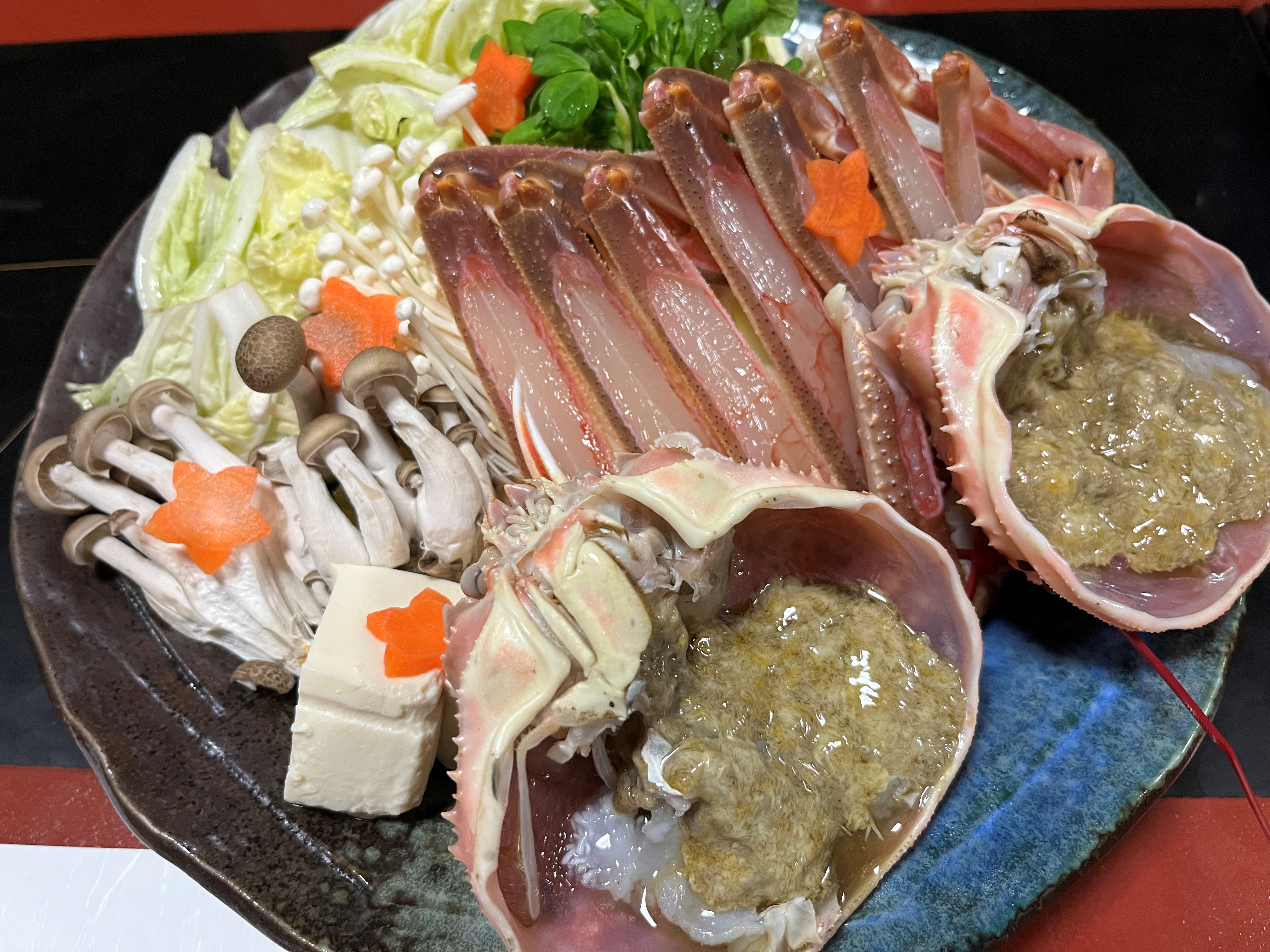 松葉ガニ　カニすき