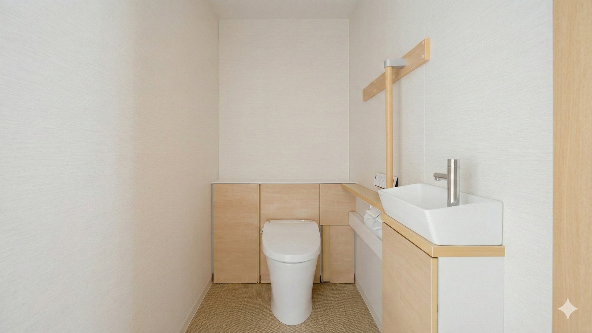 【禁煙】ユニバーサル（24平米/定員3名）バスルームはトイレと別のセパレートタイプ