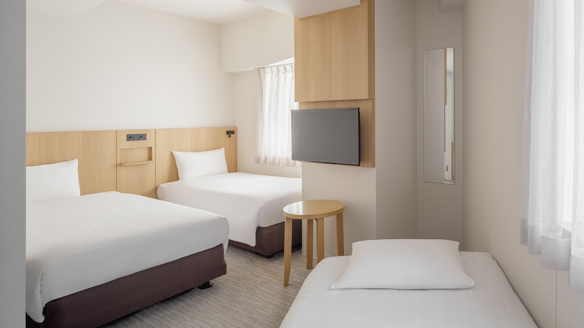 【禁煙】ユニバーサル（24平米/定員3名）３名まで対応可能なバリアフリールーム