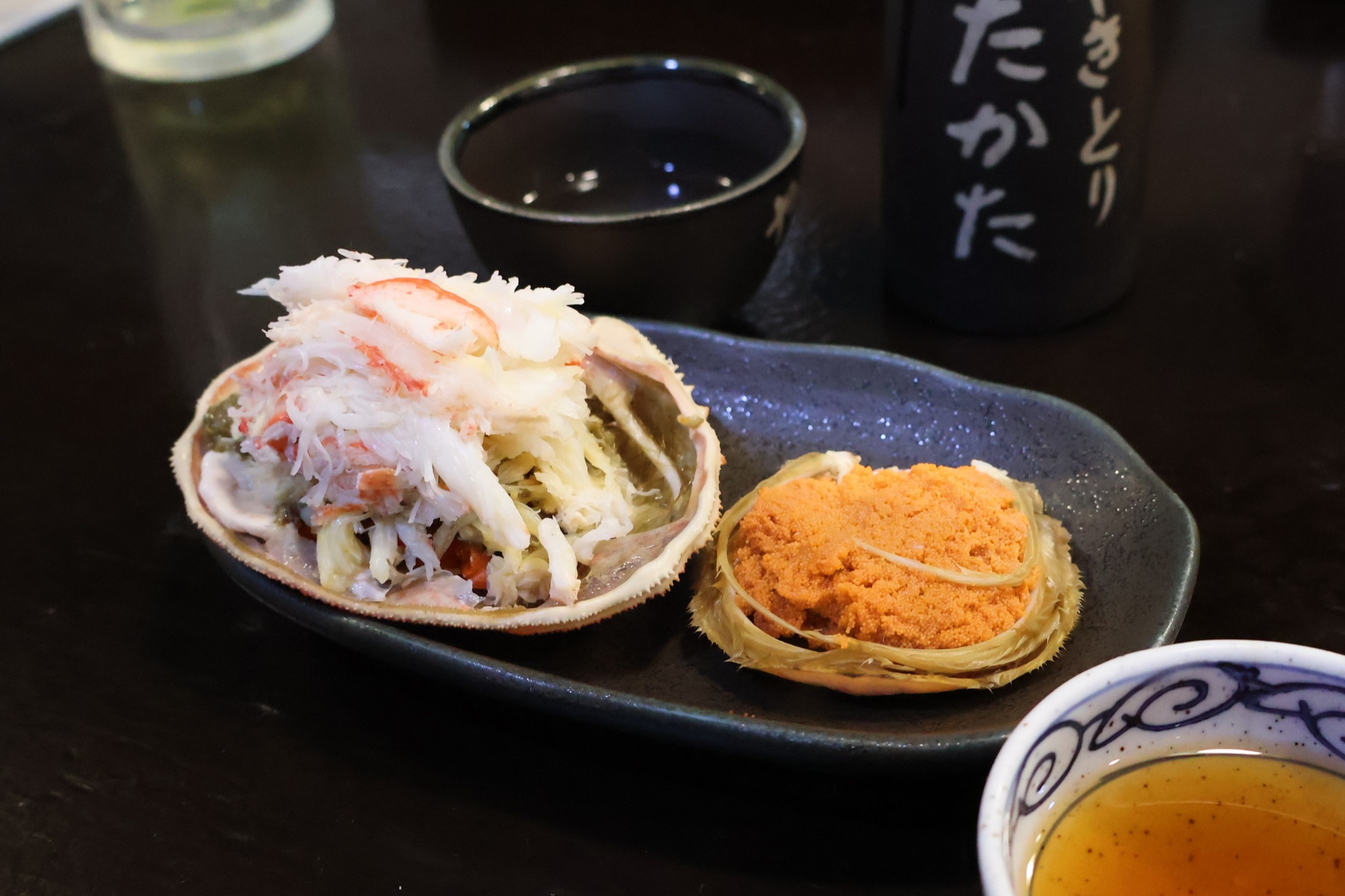 焼き鳥たかた　甲箱カニ