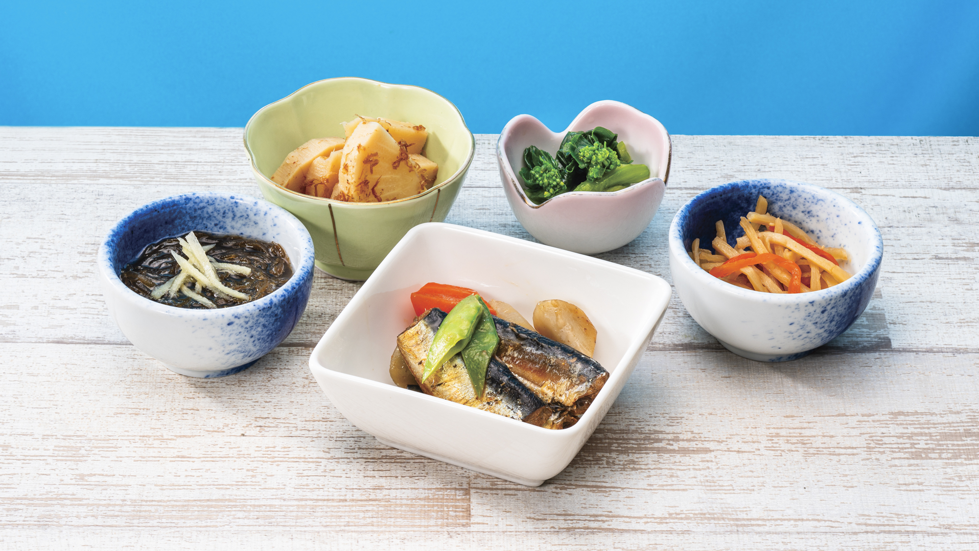 日替わりで家庭の味を楽しめる、手作りのぬくもりが感じられる和惣菜