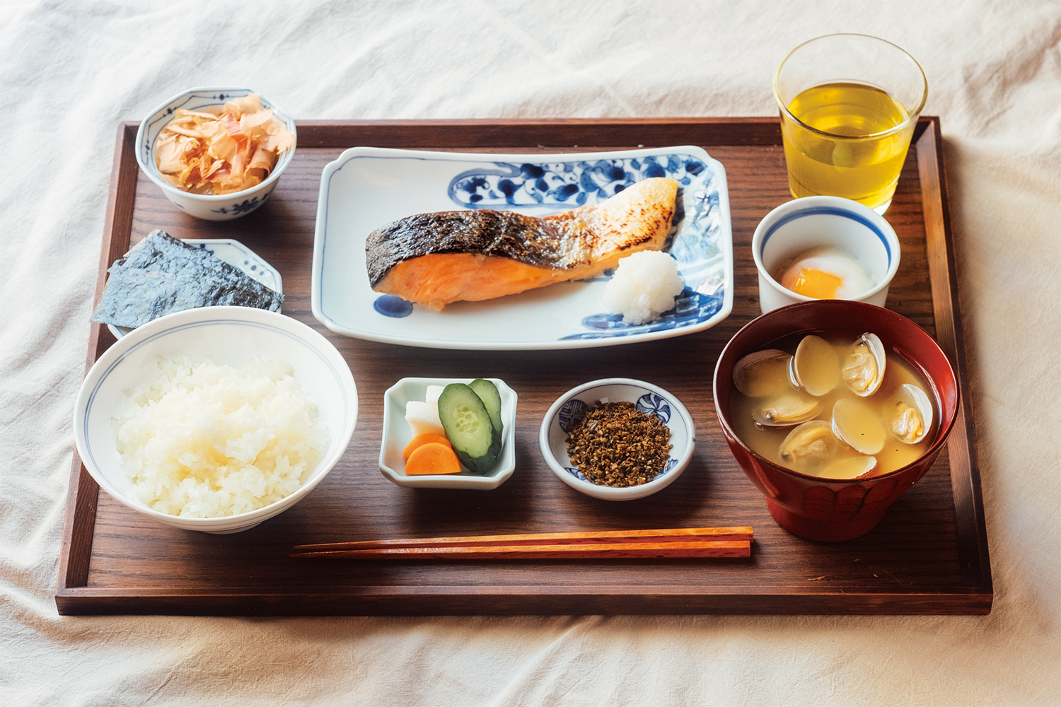 【朝食一例】無添加商店 尾粂