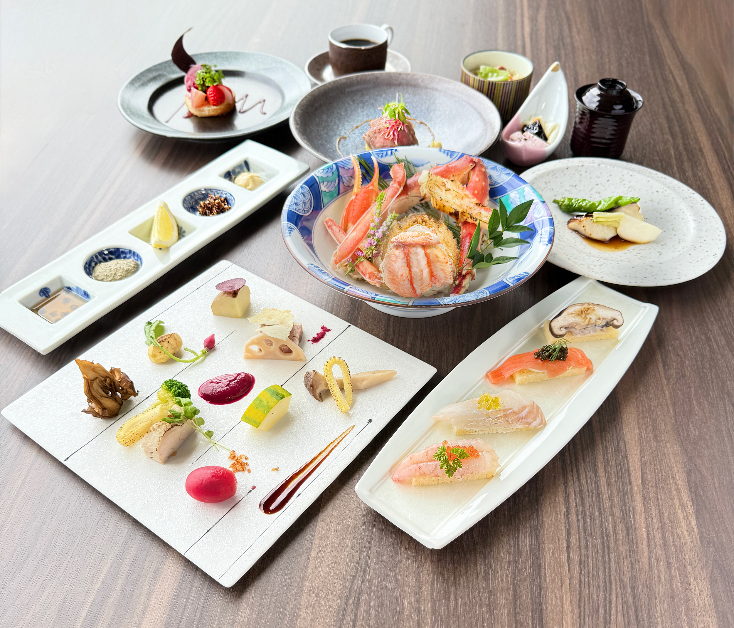 饗餐の極み　北海道三大蟹プレミアム会席　期間限定プラン