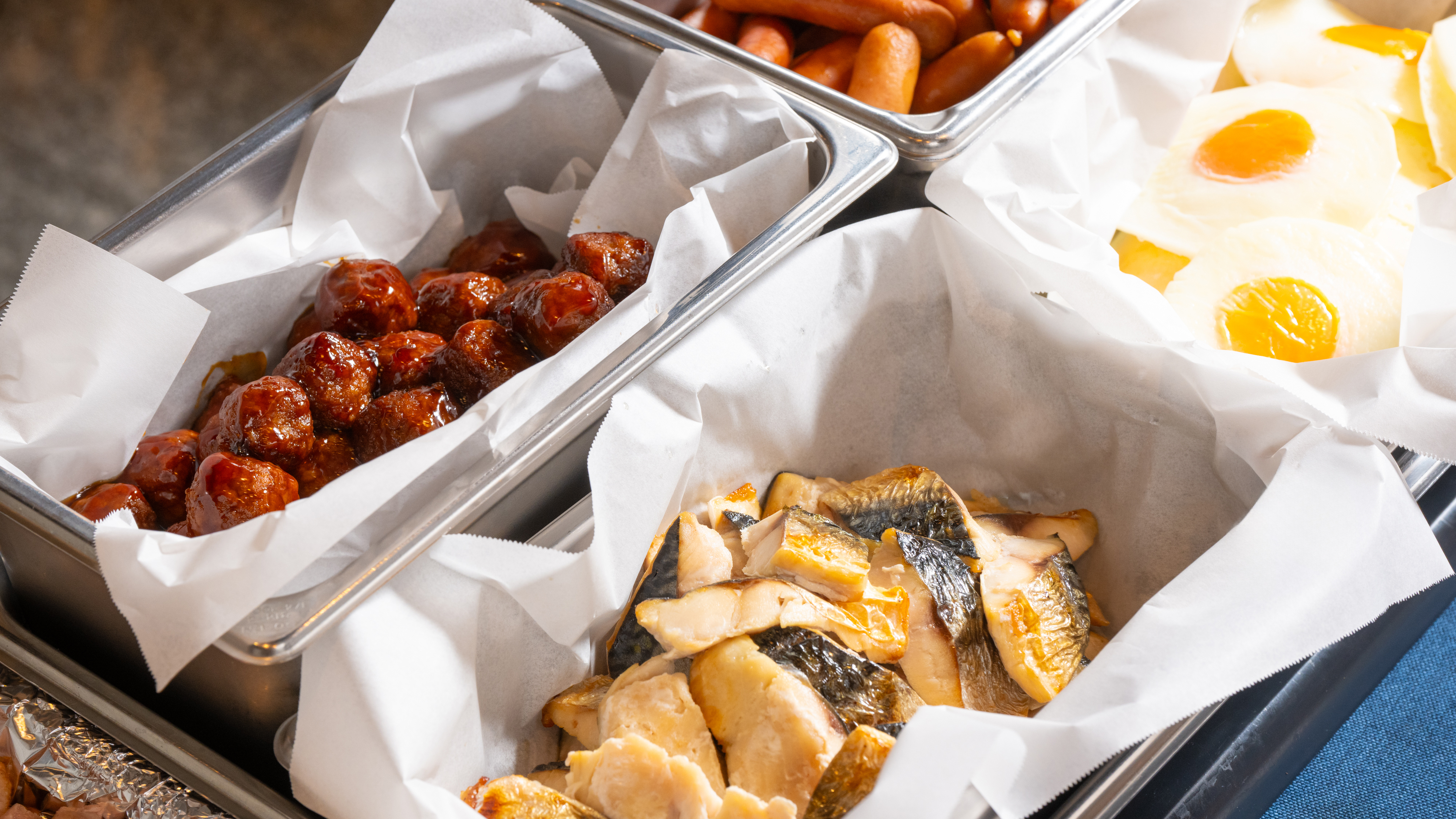 朝食ビュッフェ　メニュー例