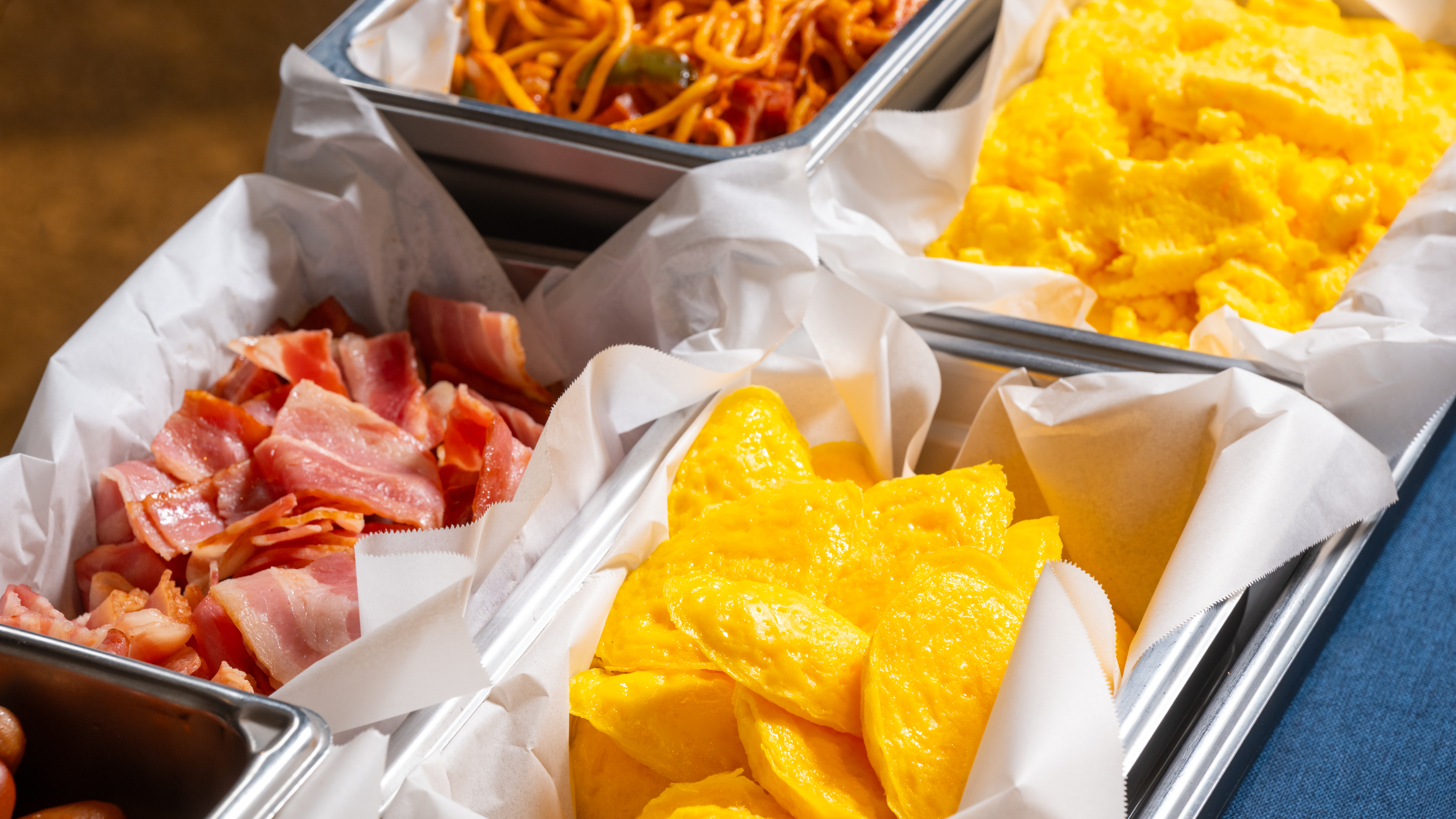 朝食ビュッフェ　メニュー例