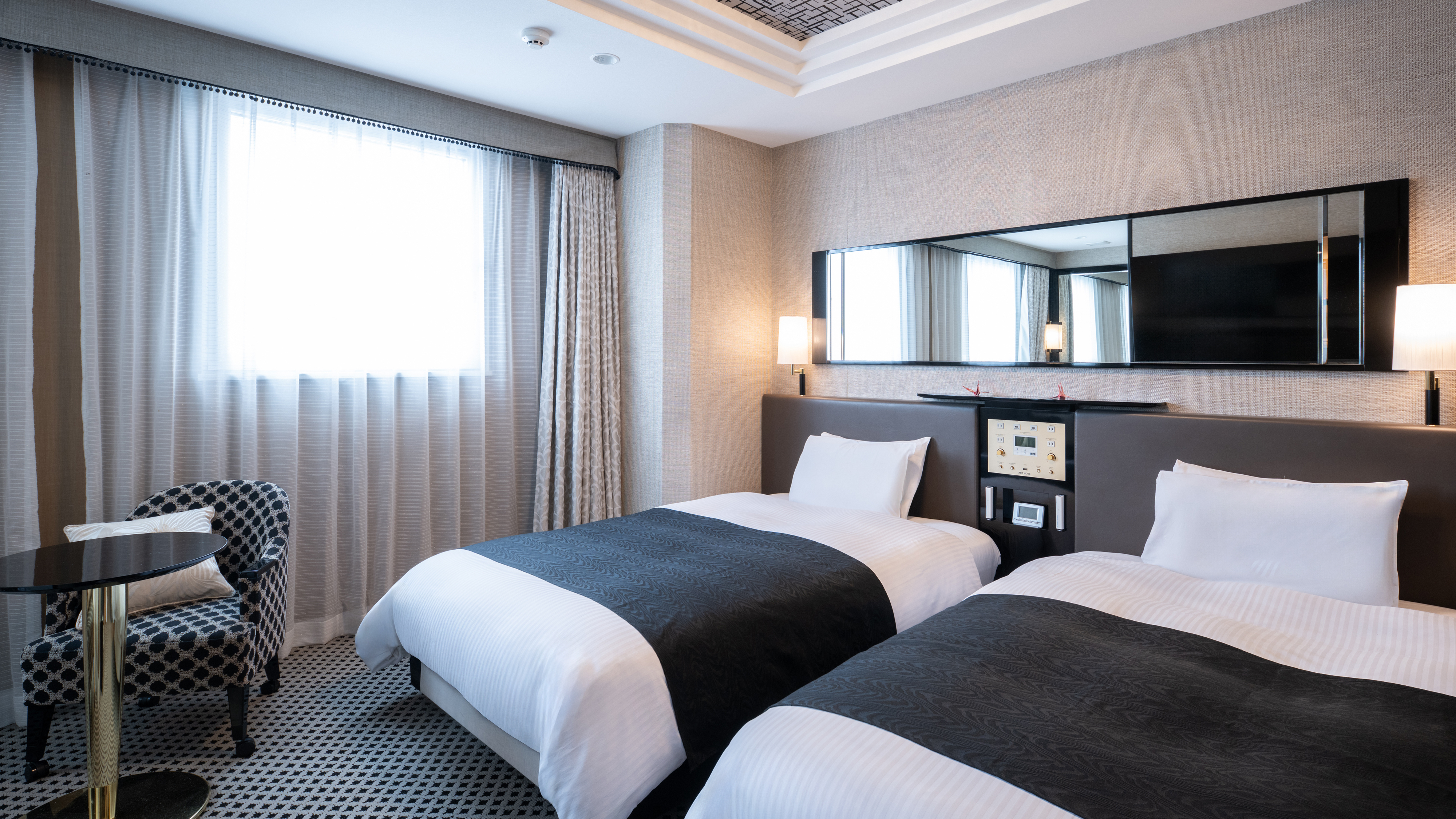 デラックスツインルーム（最上階）全室禁煙