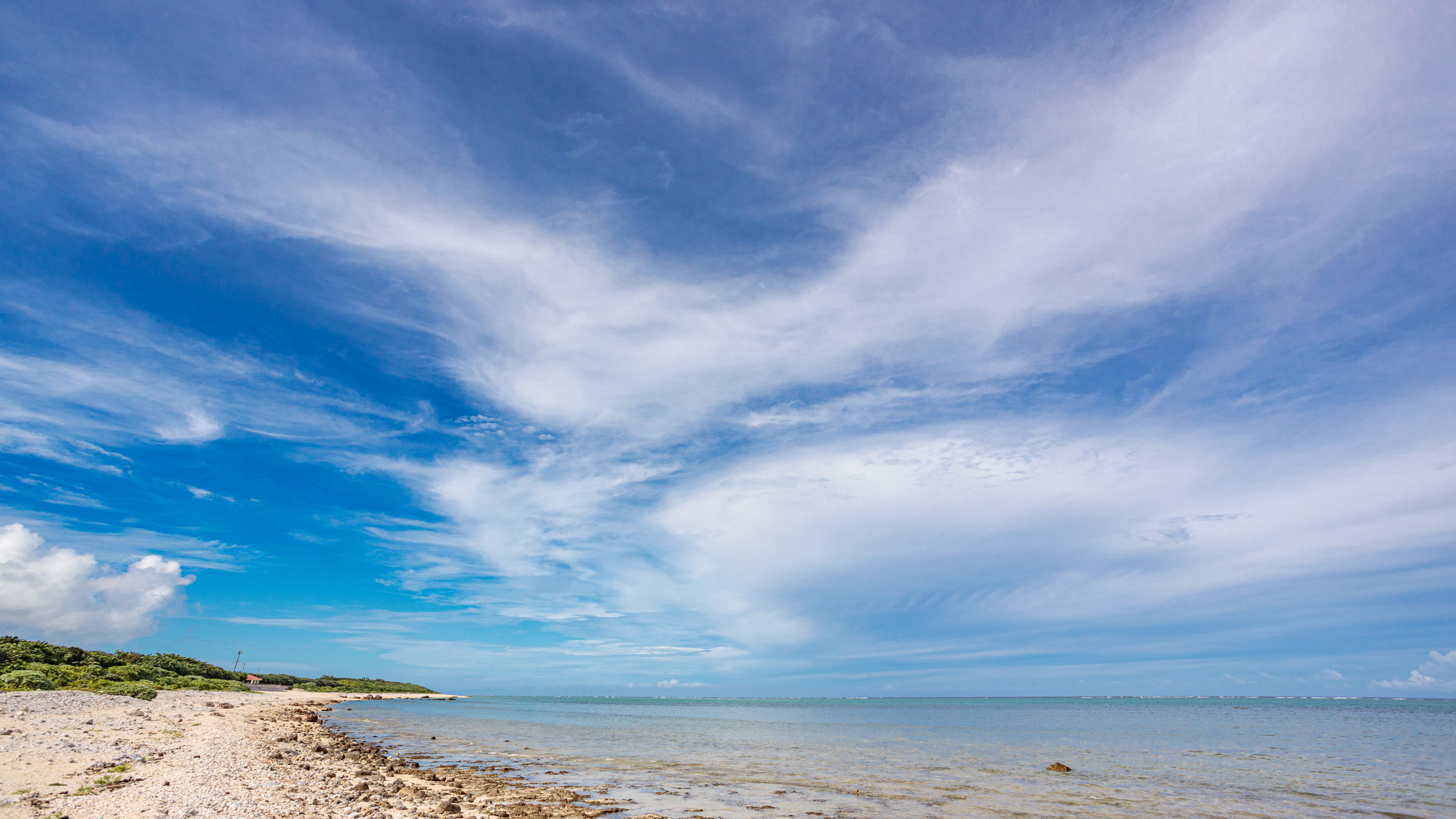 ずっと見ていられる石垣の海