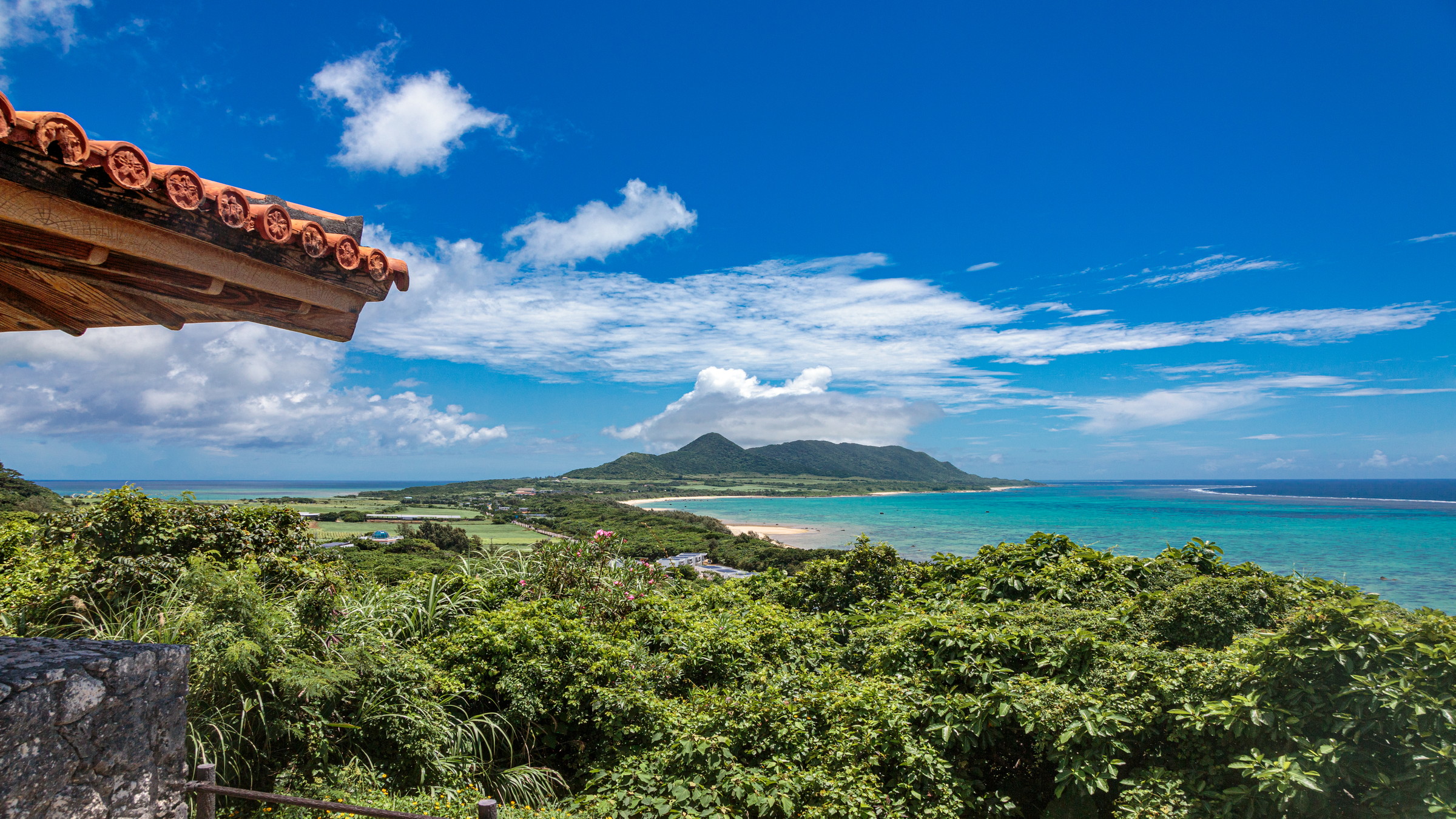 玉取崎展望台からの眺望