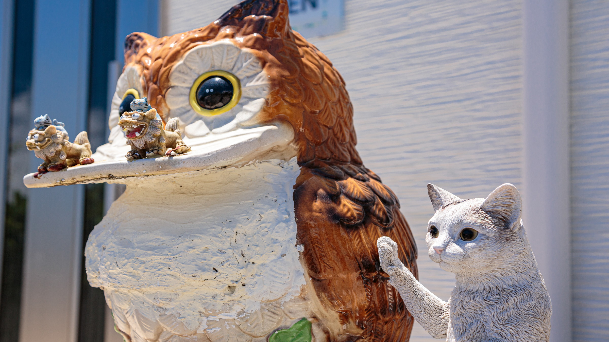 話題のキャットカフェ「美ら猫」は宿のすぐ隣