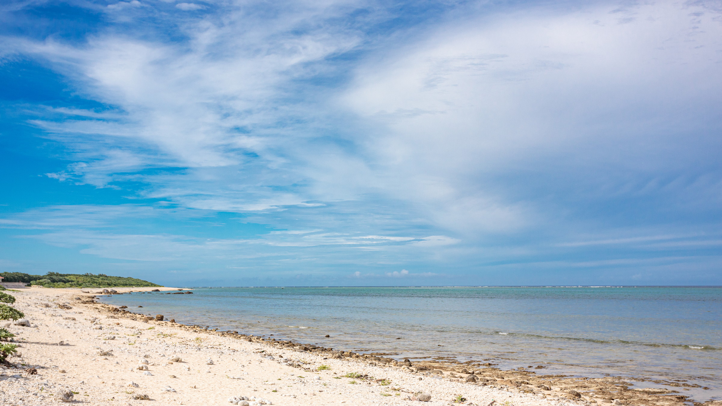ずっと見ていられる石垣の海