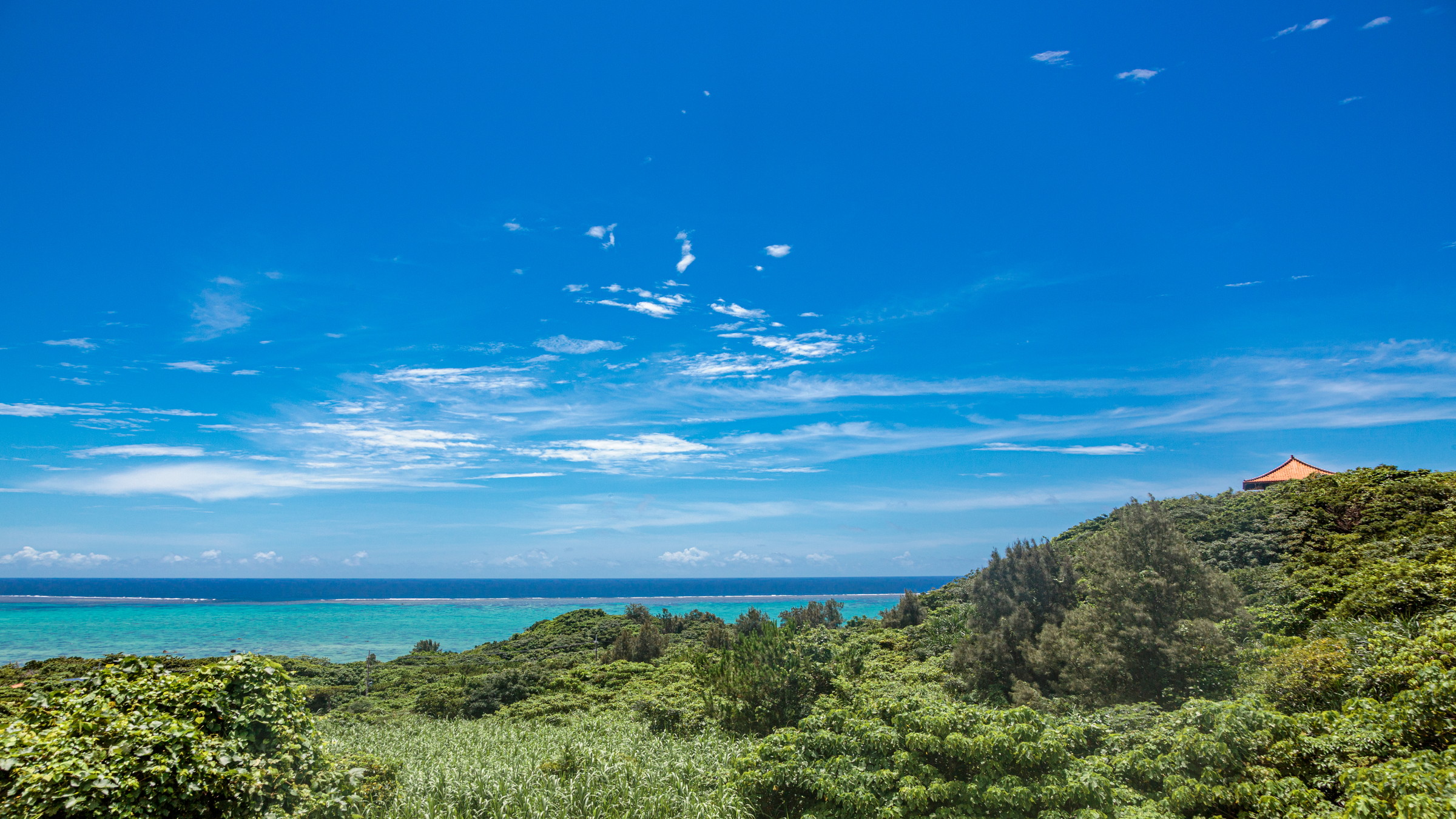 玉取崎展望台からの眺望